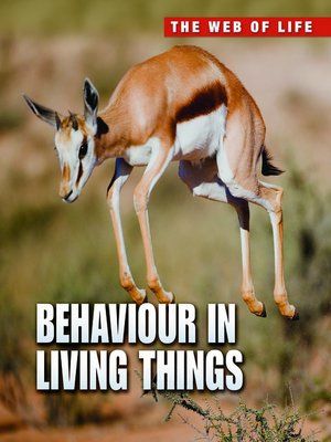 cover image of Behaviour in Living Things